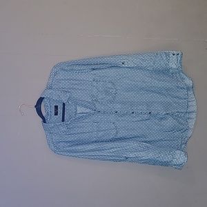 Tinsel brand Polka dot  button up top